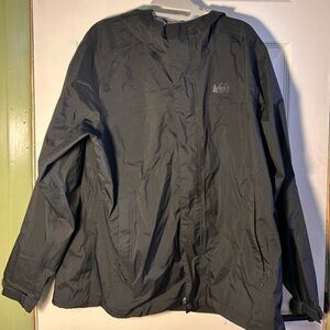 REI Co-op 1X Large Rain Jacket - Black